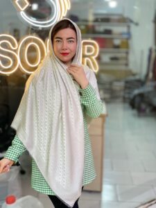 روش های مختلف شال و روسری